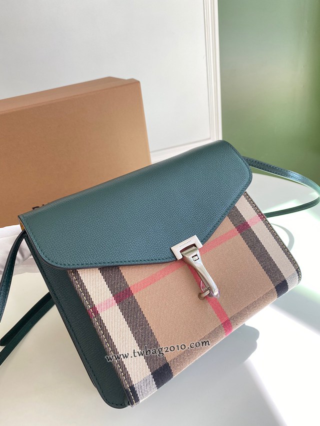 Burberry專門店新款格紋斜背包 巴寶莉女士斜挎肩背包 yxb1128
